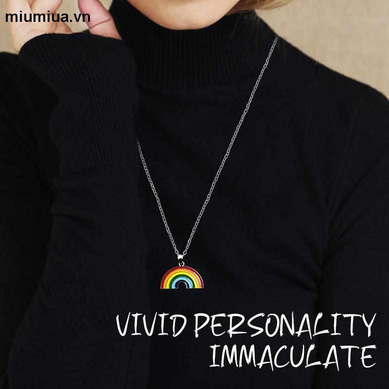 Miumiua🔮Vòng cổ Mặt Hình Chú Gấu Nhỏ Hoạt Hình Màu Đỏ Đen Bằng Thép Không Gỉ Thời Trang Cho Học Sinh