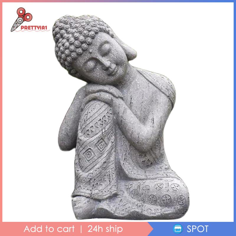 Mô Hình Tượng Phật Thái Lan Ngồi Văn Phòng / Nội Thất Để Bàn Trang Trí