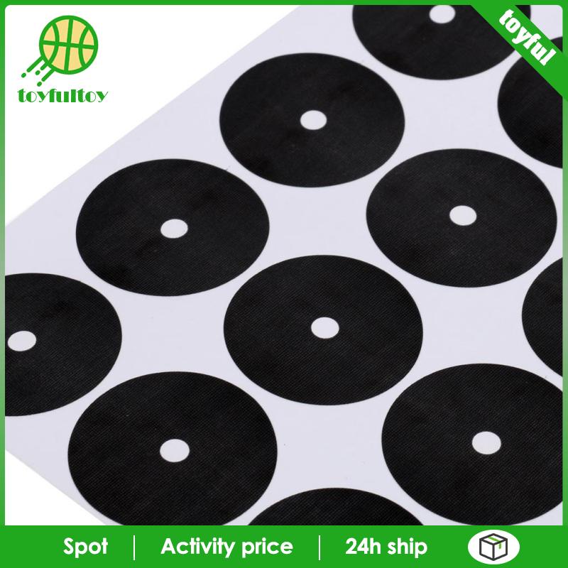 Bộ 30 Miếng Dán Đánh Dấu Hồ Bơi Màu Đen 3-3.5cm