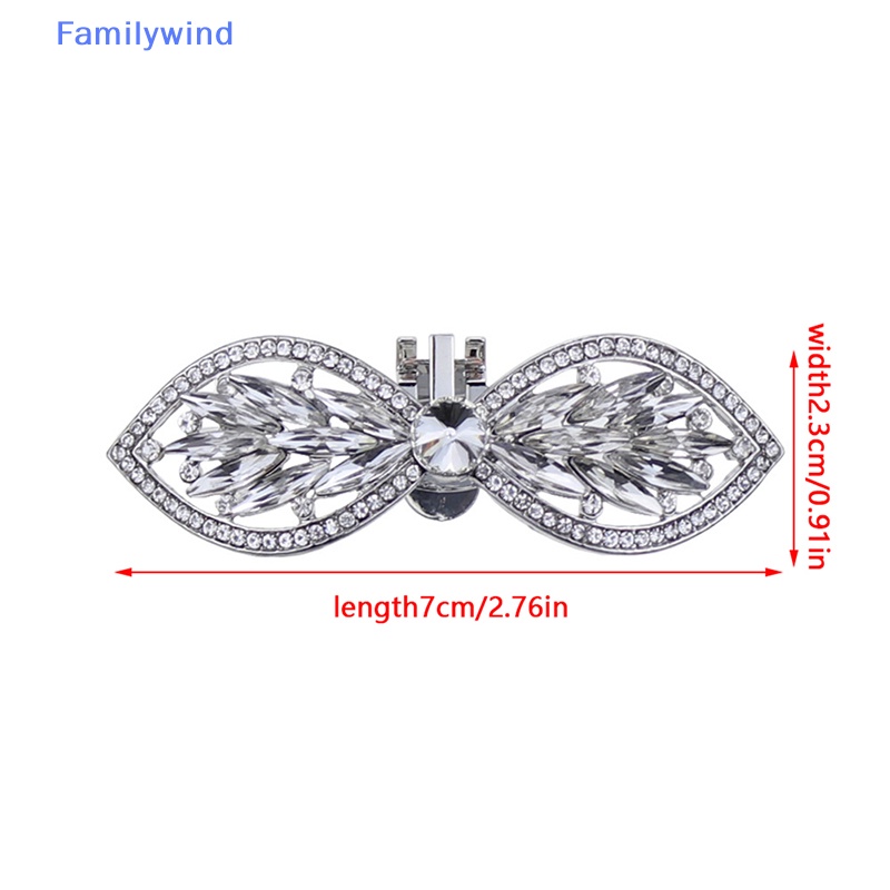 Kẹp Kim Loại Đính Đá Trang Trí Giày Thời Trang Cho Nữ