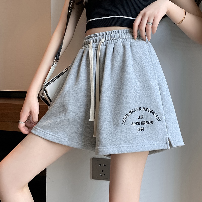 HIIXIIVI Quần Short Thể Thao Nữ Phong Cách Hàn Quốc Mới