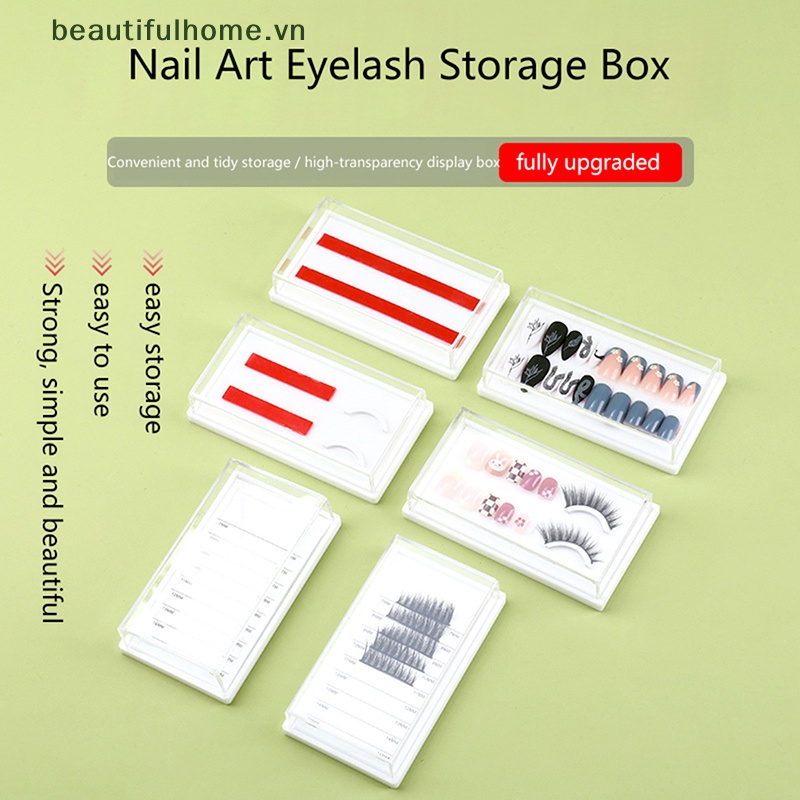 Hộp Đựng Lông Mi Giả Bằng Acrylic Tiện Dụng