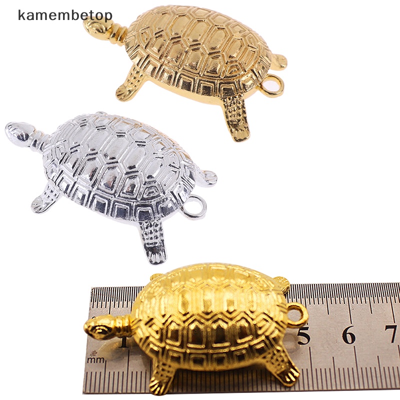 Tượng Rùa May Mắn Màu Vàng Phong Thủy Dùng Để Trang Trí Văn Phòng