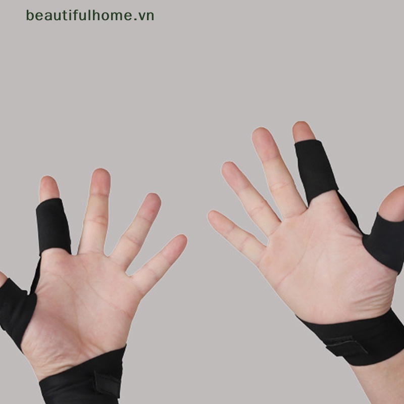 Găng Tay Không Ngón Tích Hợp Đèn Pin LED Có Thể Sạc Lại Tiện Dụng