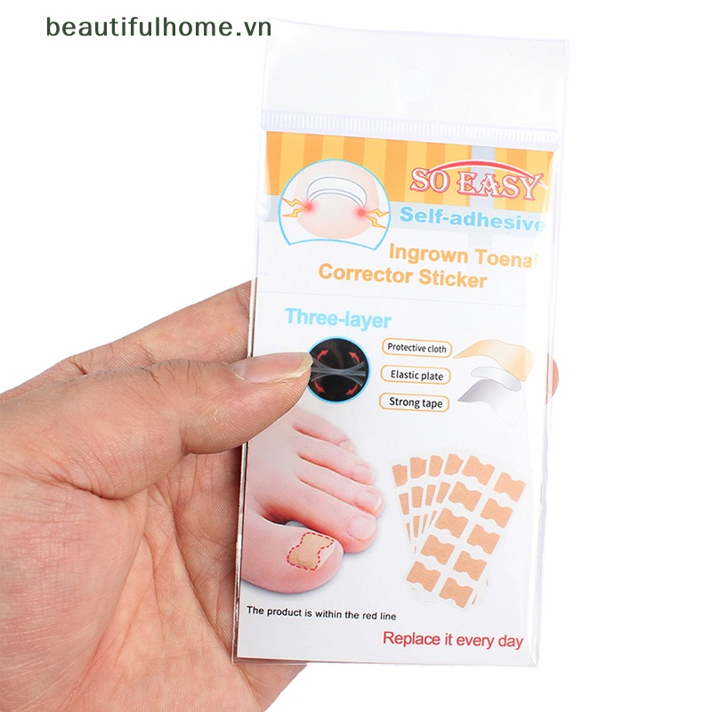 Set 50 Miếng Dán Chỉnh Sửa Móng Chân Tiện Dụng