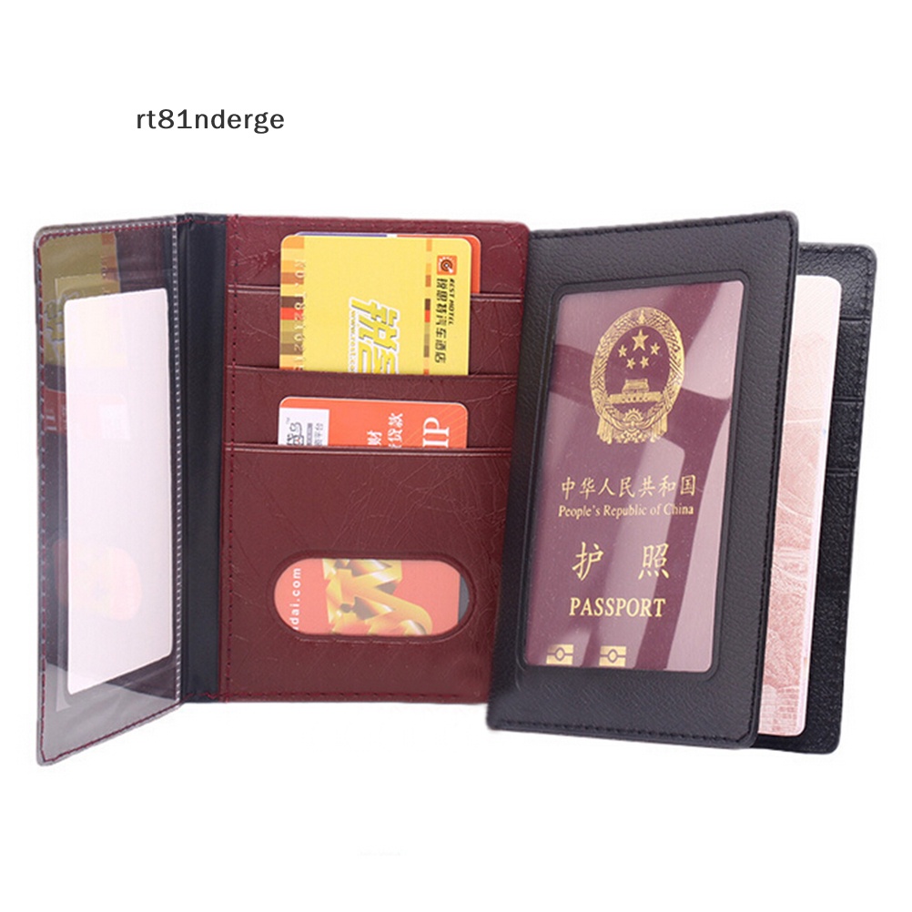 Vỏ Bọc Hộ Chiếu / Thẻ ID / Hộ Chiếu Du Lịch Trong Suốt Kiểu Nga ge Nga