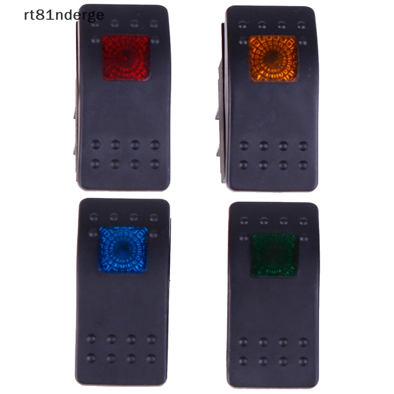 Công Tắc Bật / Tắt Chống Thấm Nước 4 Pin Tiện Dụng Cho Tàu Thuyền / Xe