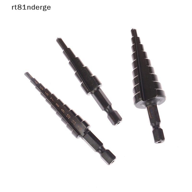 Bộ 3 Mũi Khoan Hình Lục Giác Bằng Titan Chất Lượng Cao