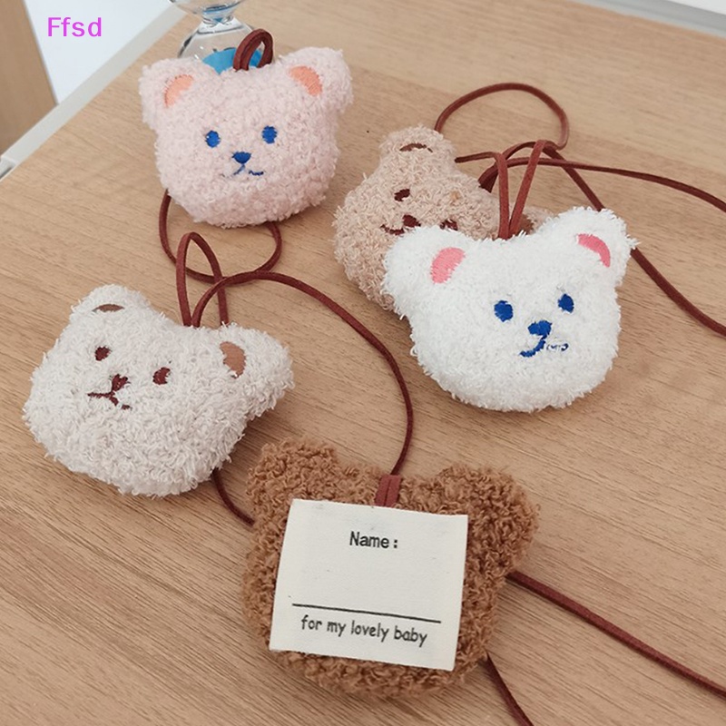 {Ffsd} Mặt Dây Chuyền Hình Gấu Bông Dễ Thương Trang Trí Tên Trẻ Em * Bán Chạy