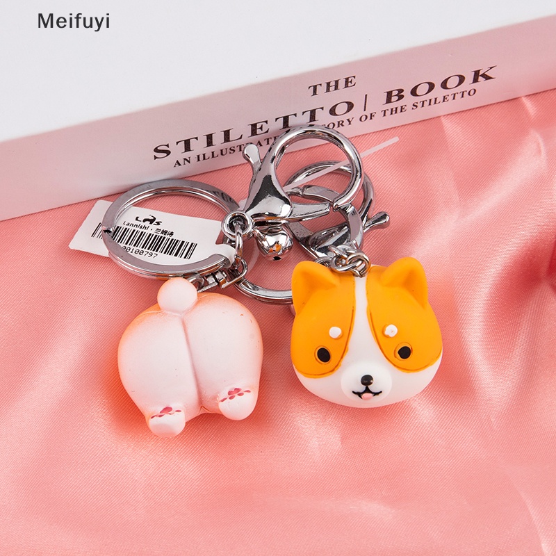 Cặp Móc Khóa Hình Mông Động Vật Độc Đáo