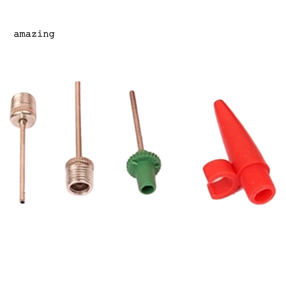 Set 5 Đầu Nối Van Bơm Hơi Lốp Xe Đạp / Bóng Đá