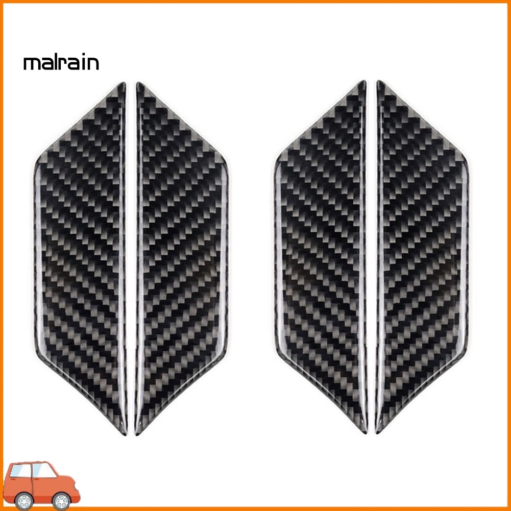 Bộ 4 Miếng Dán Tay Nắm Cửa Bằng Sợi Carbon Cho Cadillac XT5 2016-2017