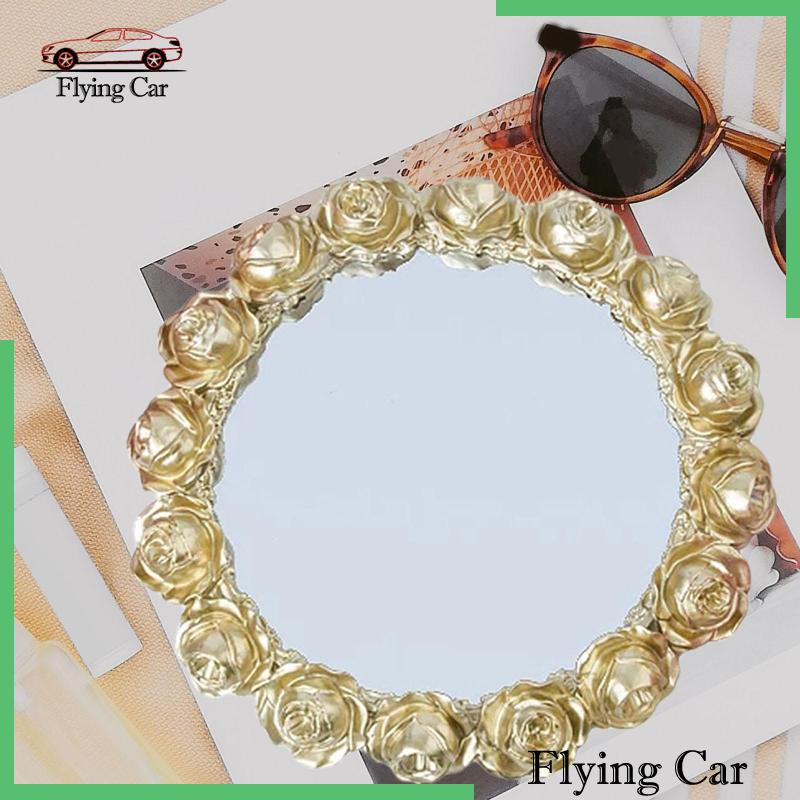 Khay Đựng Đồ Trang Điểm Có Gương Phong Cách Retro Châu Âu Lzdjfmy2