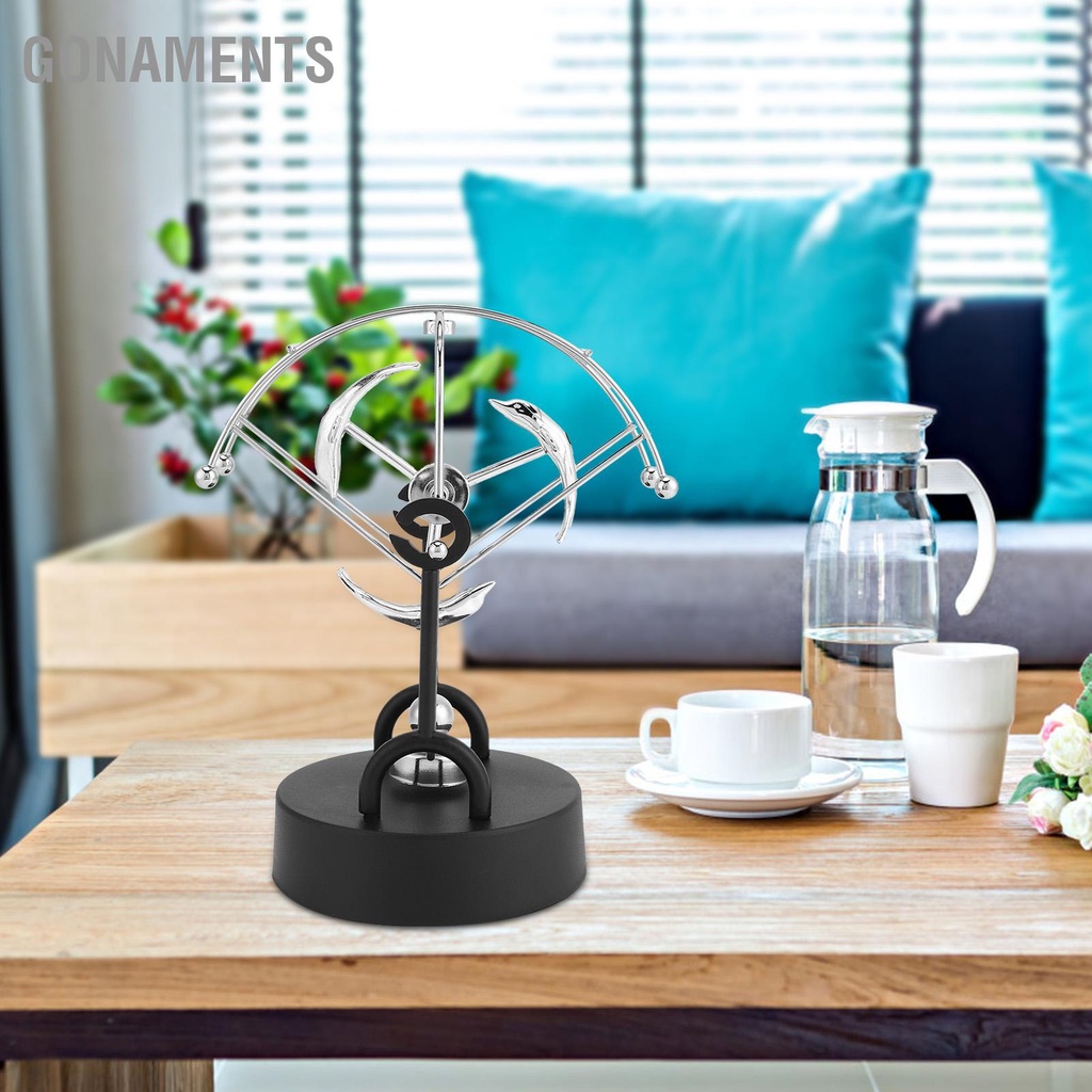 Con lắc Newton dao động vĩnh viễn mô hình Hệ Hành Tinh , đồ chơi trang trí bàn học bàn làm việc. Gonaments E.