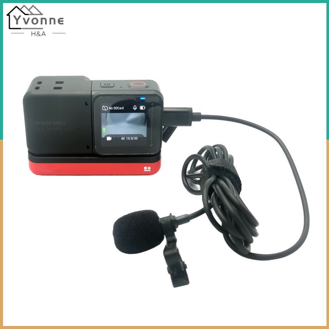 One Micro Cài Áo Loại c Tương Thích Với Insta360 One R Âm Thanh Hifi