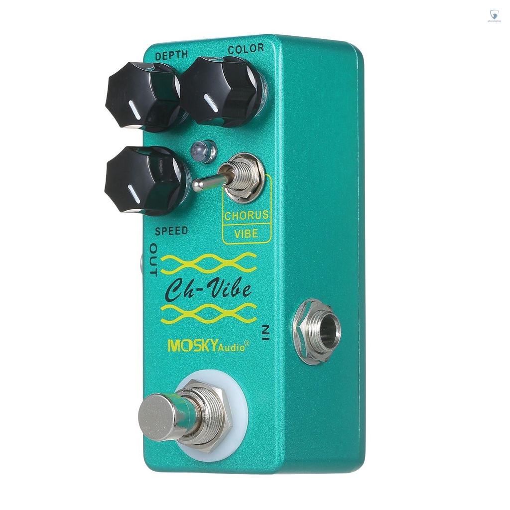 Bàn Đạp Hiệu Ứng Đơn Mini MOSKYaudio Chorus / Vibe Cho Guitar
