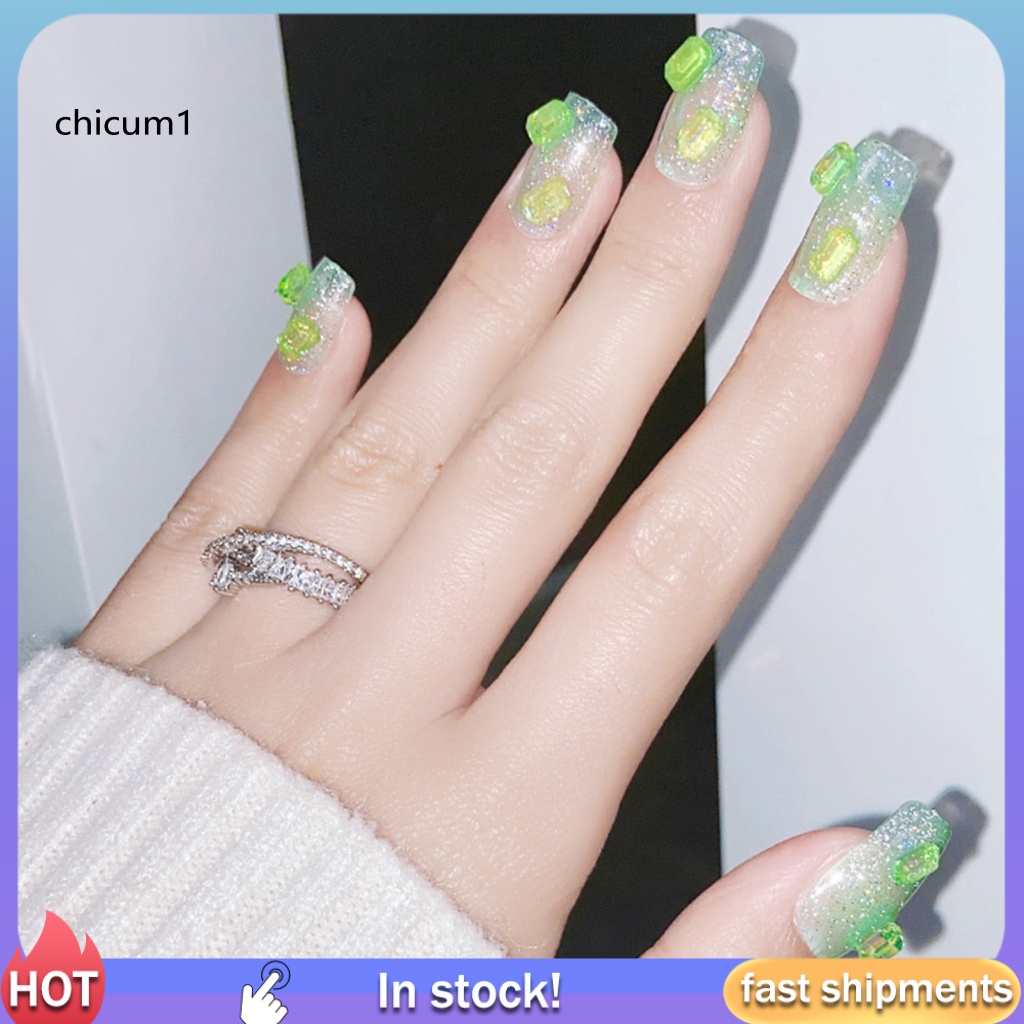 Phụ Kiện Trang Trí Móng Tay Nghệ Thuật DIY Lấp Lánh