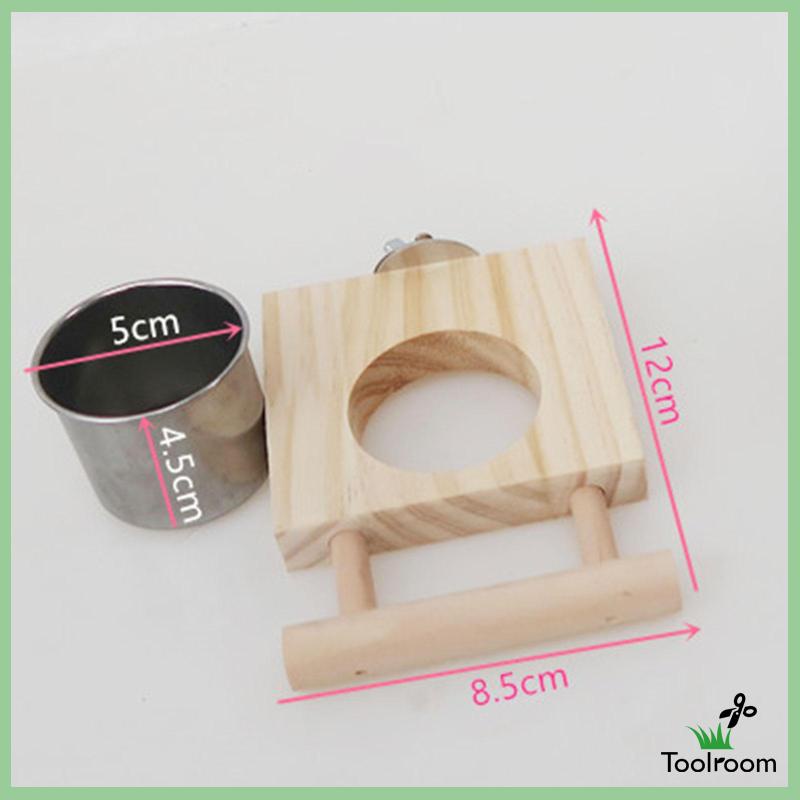Đĩa Đựng Thức Ăn Cho Chim Dễ Lắp Đặt Tiện Dụng