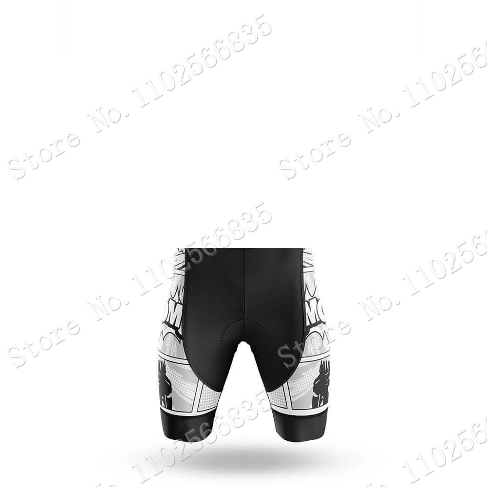 Bộ Đồ Đạp Xe Ngắn Tay Họa Tiết Hoạt Hình Comic 2023 Bang Pow Dành Cho Nam