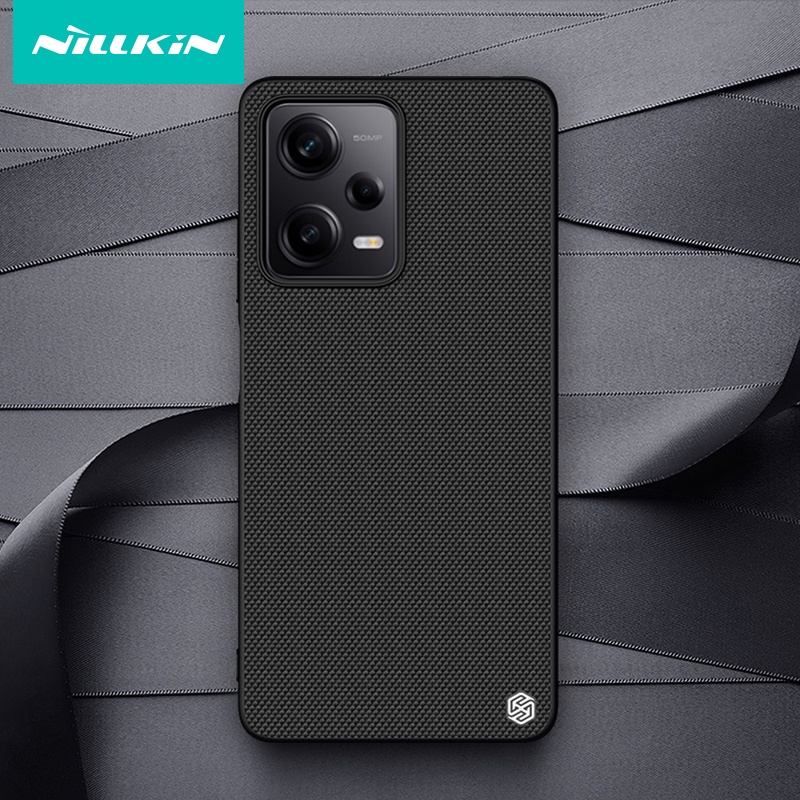 Ốp Điện Thoại NILLKIN Bằng PC + TPU Mềm Kết Cấu Sợi Nylon 3D Chống In Dấu Vân Tay Cho Xiaomi POCO X5 X5 Pro