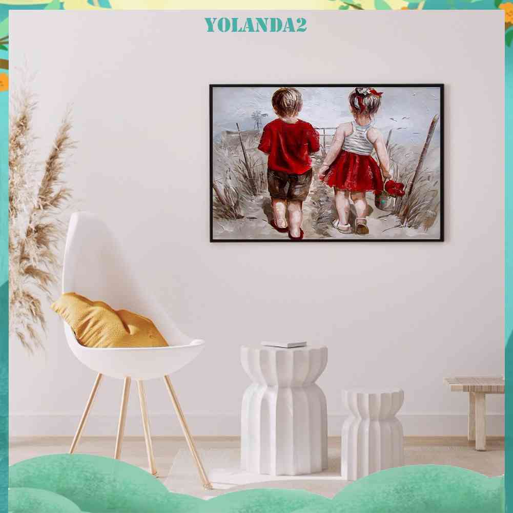 Bộ Tranh Đính Đá 5D Họa Tiết Độc Đáo DIY Dùng Trang Trí Nhà Cửa