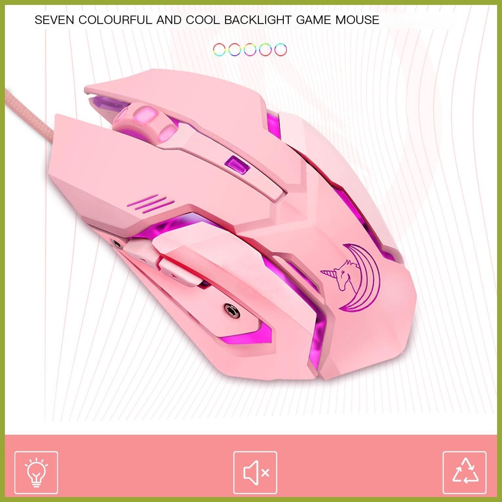 Bánh Răng 3D USB DPI Chống Mồ Hôi Không Ồn Chuyên Dụng Cho Game Thủ Văn Phòng