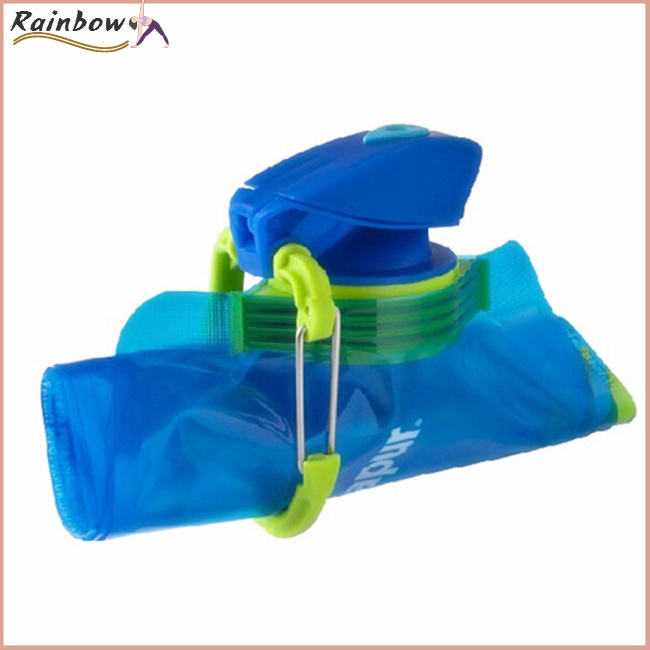 Bình Nước Thể Thao 700ml Chống Thấm Nước Có Thể Gấp Gọn Tiện Dụng