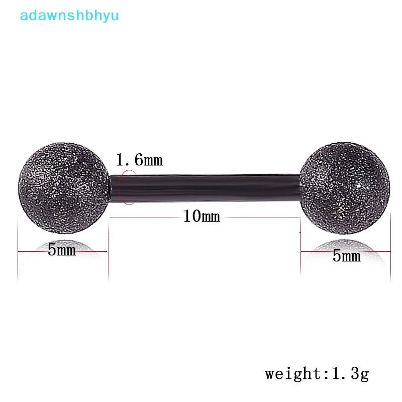 Khuyên Lưỡi Thẳng Bằng Thép Không Gỉ Thời Trang Cho Nữ