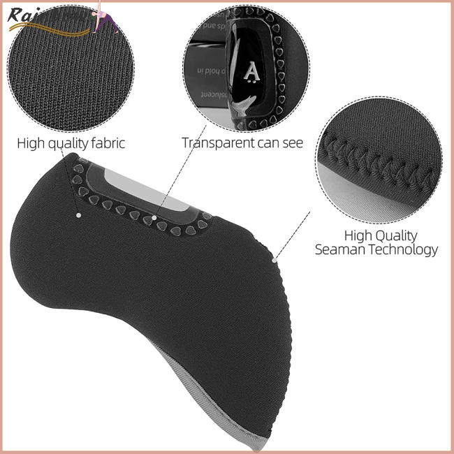 Set 10 Vỏ Bọc Bảo Vệ Đầu Gậy Đánh Golf Nhiều Màu