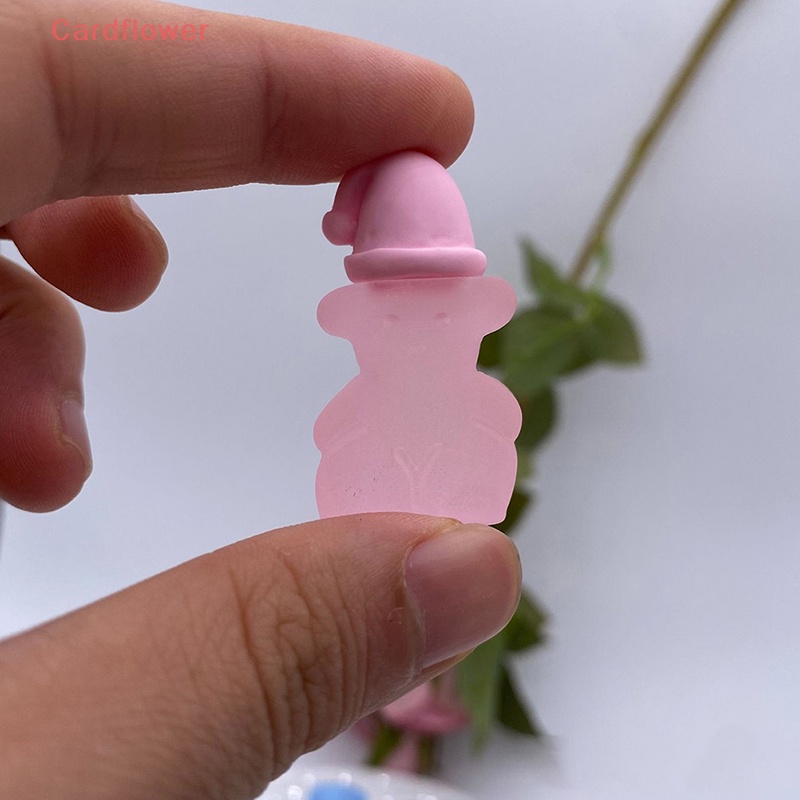 Bộ 2 Đồ trang trí Gấu Dạ Quang Trang Trí Tiểu Cảnh / Nhà Búp Bê Mới