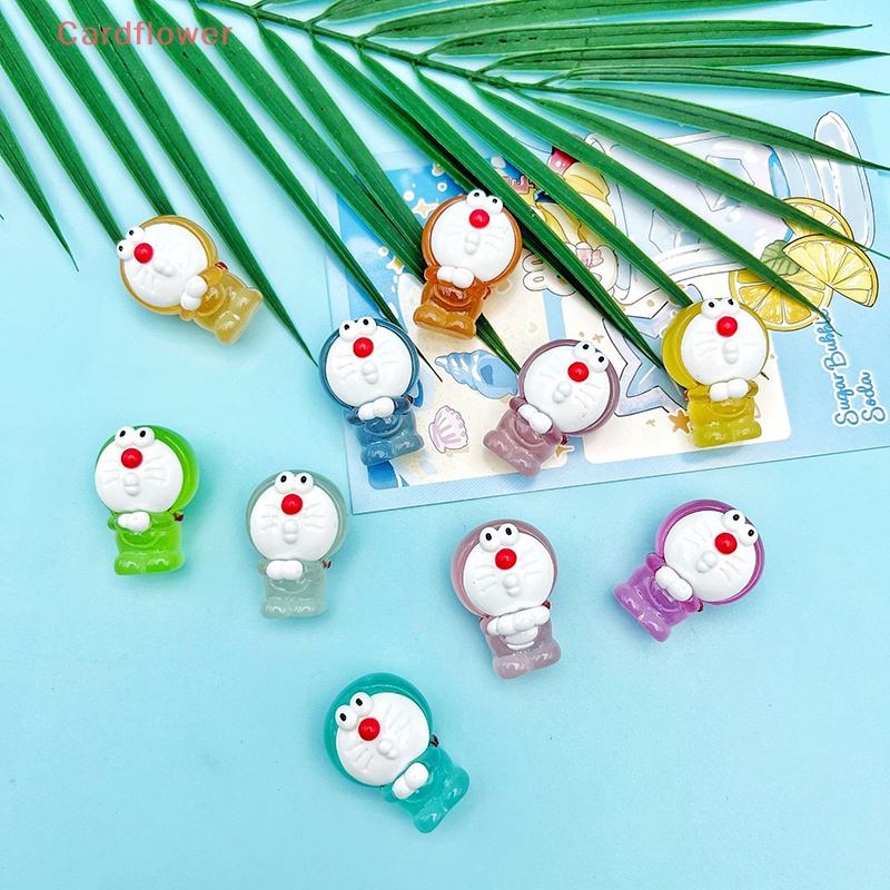 1 Đồ trang trí Nhân Vật Hoạt Hình Mini Bằng Resin Phát Quang DIY Mới