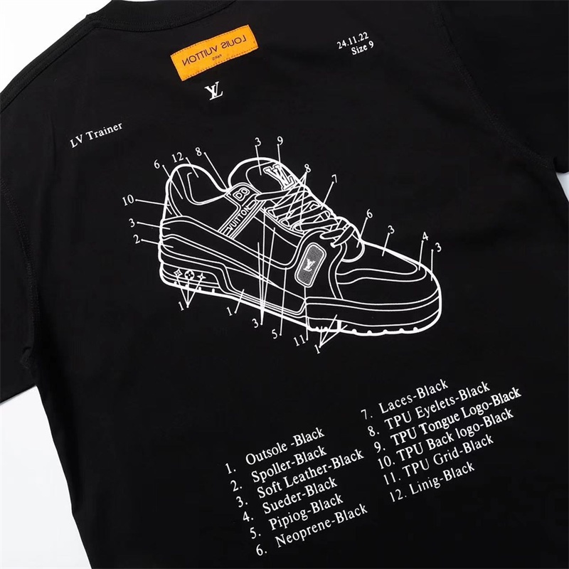 L99v &amp; - Áo Thun Đồng Phục Học Sinh Tay Ngắn Phiên Bản Giới Hạn Cao Cấp Thời Trang Đường Phố Cổ Điển (Phiên Bản Giới Hạn)