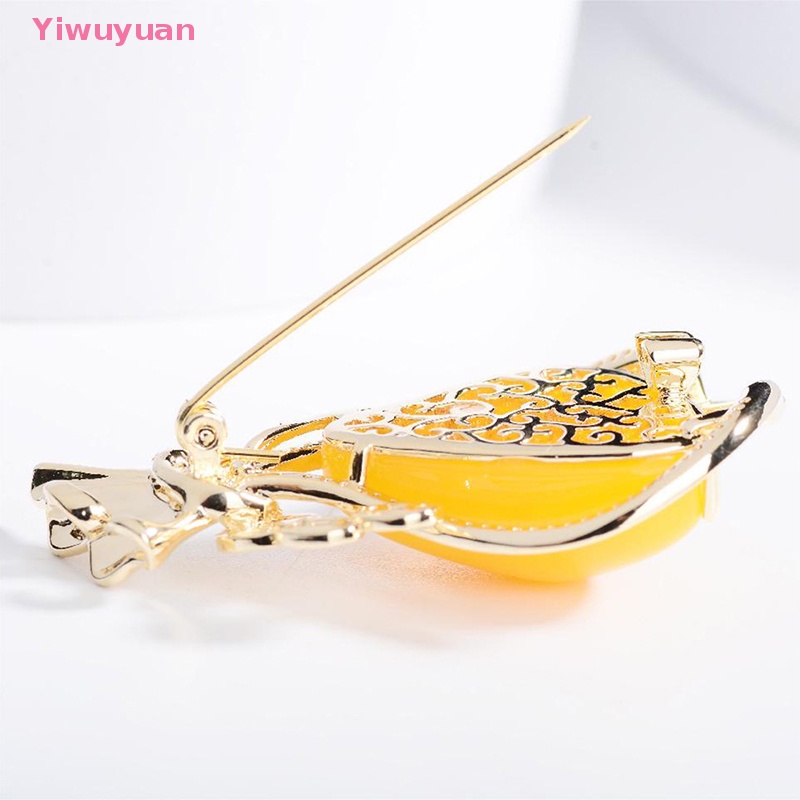 Ghim Cài Áo Trang Trí Thiết Kế Thanh Lịch < Yiwuyuan > Tiền Giả Sáp Bỏ Túi Phụ Kiện Quần Áo Mới
