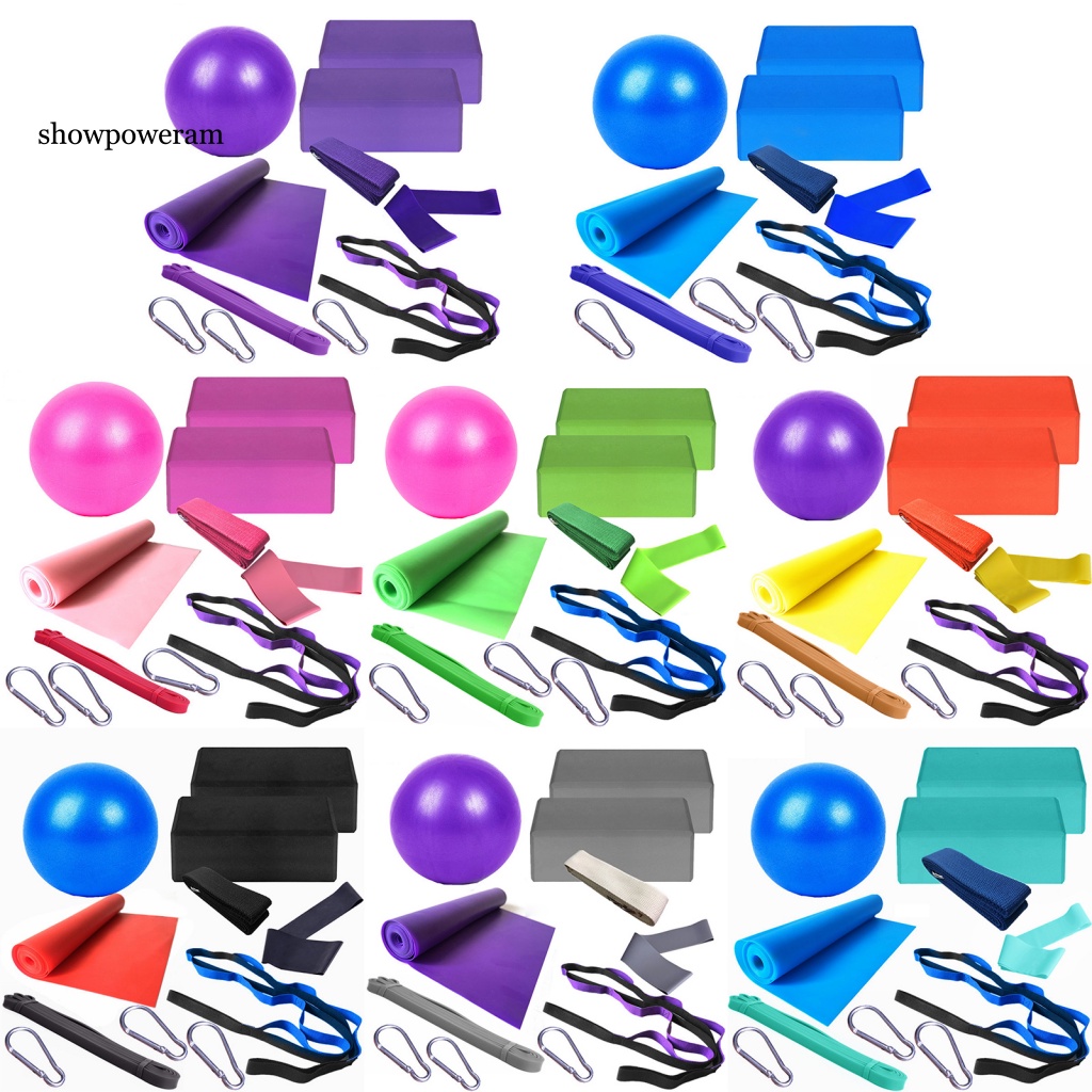 1 Set Dụng Cụ Hỗ Trợ Tập Yoga Đa Chức Năng Tiện Dụng