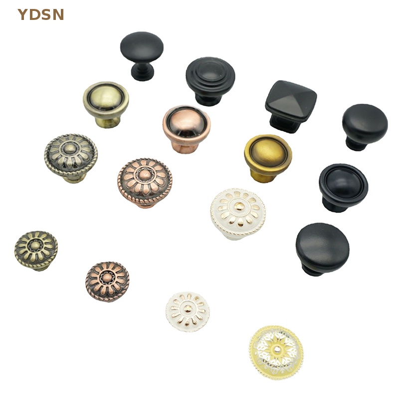 Tay Nắm Cửa Tròn Bằng Hợp Kim Kẽm Phong Cách Vintage