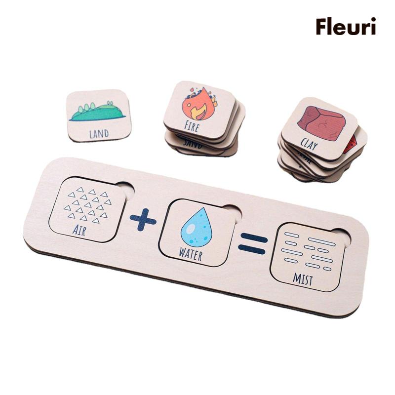 Bộ Đồ Chơi Xếp Chồng Lên Nhau Bằng Gỗ Dành Cho Bé Trai Gái