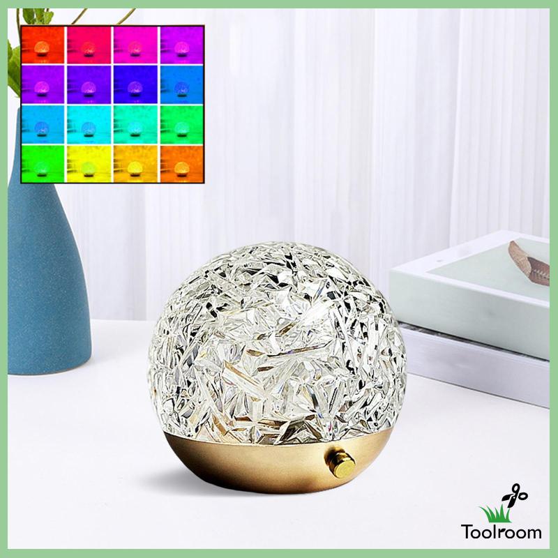 Đèn Led Để Bàn Hình Sóng Nước Có Cổng Sạc USB