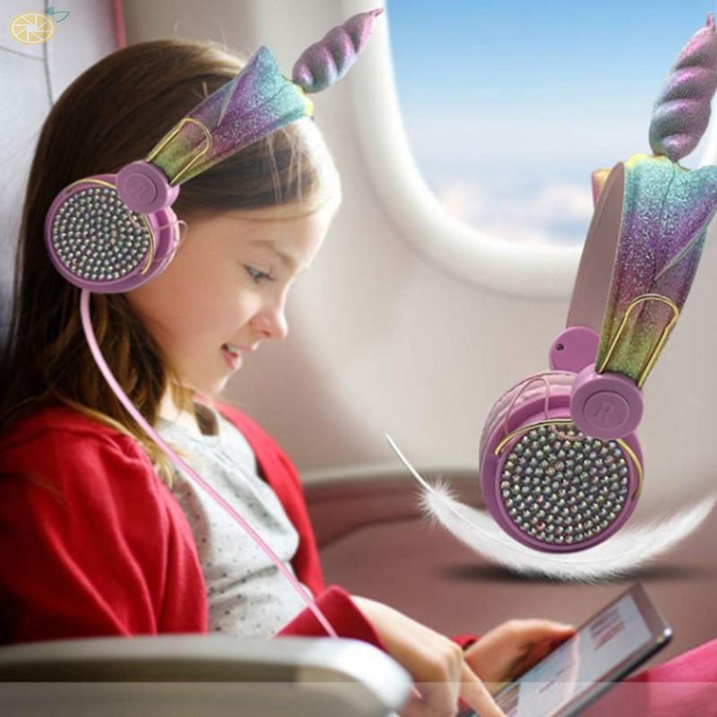 Tai Nghe Bluetooth Không Dây Dễ Thương Cho Bé Gái Mới