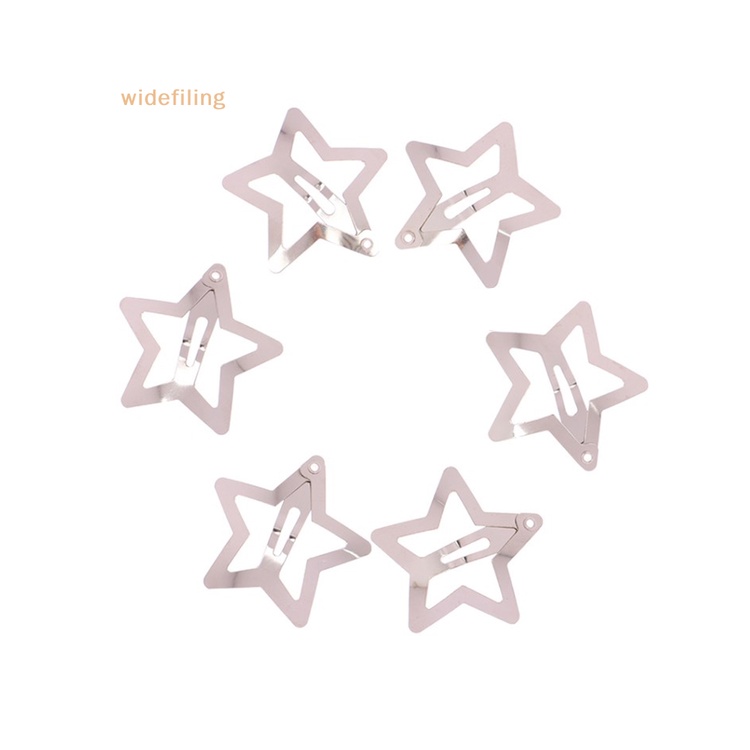 Kẹp Tóc Hình Ngôi Sao Năm Cánh Bằng Kim Loại Cho Nữ