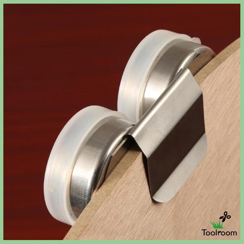 Kẹp Bảng Tròn Hai Lớp Bằng Thép Không Gỉ Tiện Lợi Dành Cho Gia Đình