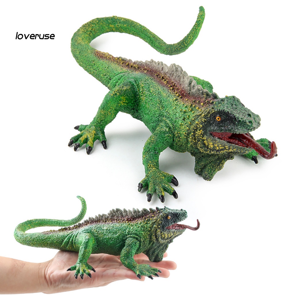 Mô Hình Thằn Lằn Bằng Nhựa Mềm Độc Đáo Sturdy