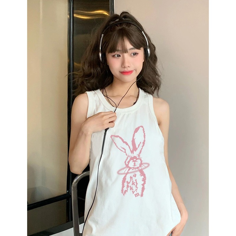 NRVP Áo Thun Cotton Ngắn Tay In Họa Tiết Thời Trang Hàn Quốc Mới 2023