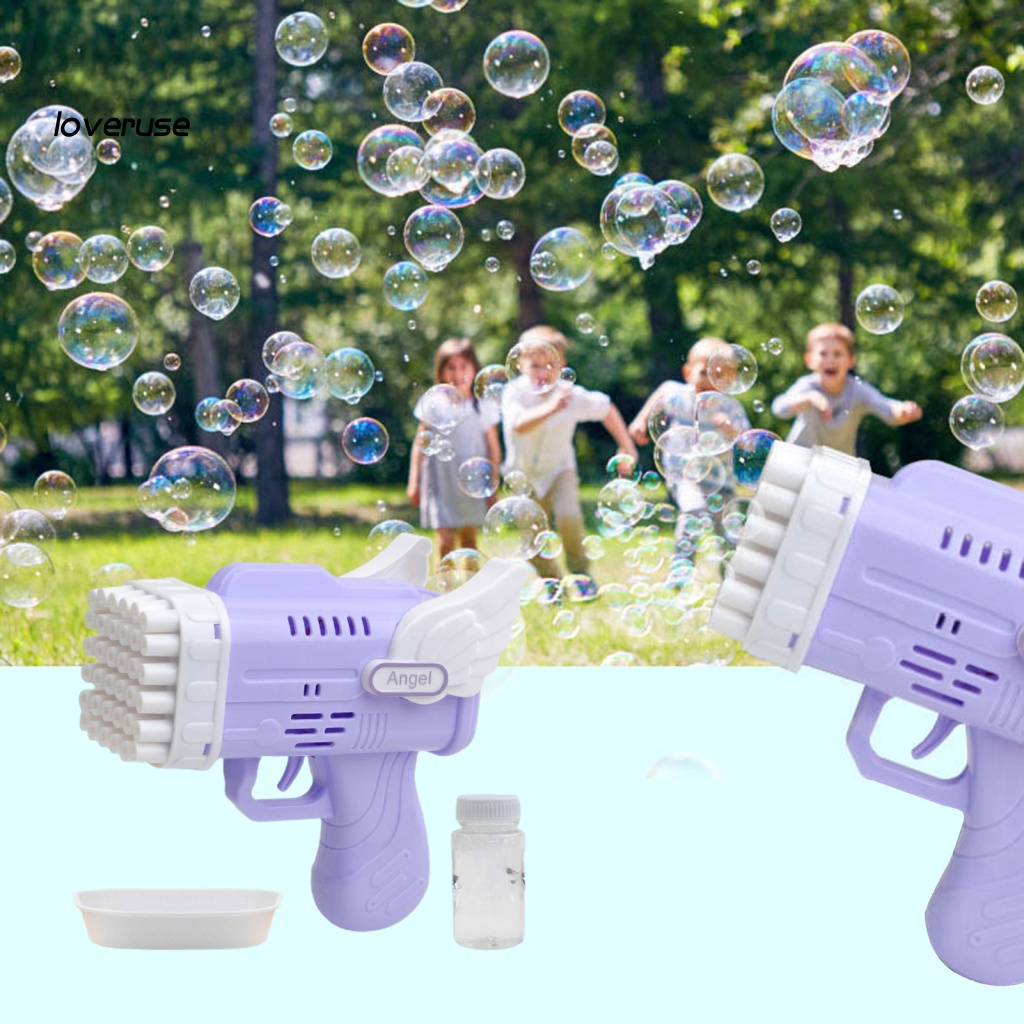 1 Bộ Dụng Cụ Làm Bong Bóng Xà Phòng Chống Rò Rỉ Xoay 360 Độ Siêu Nhẹ