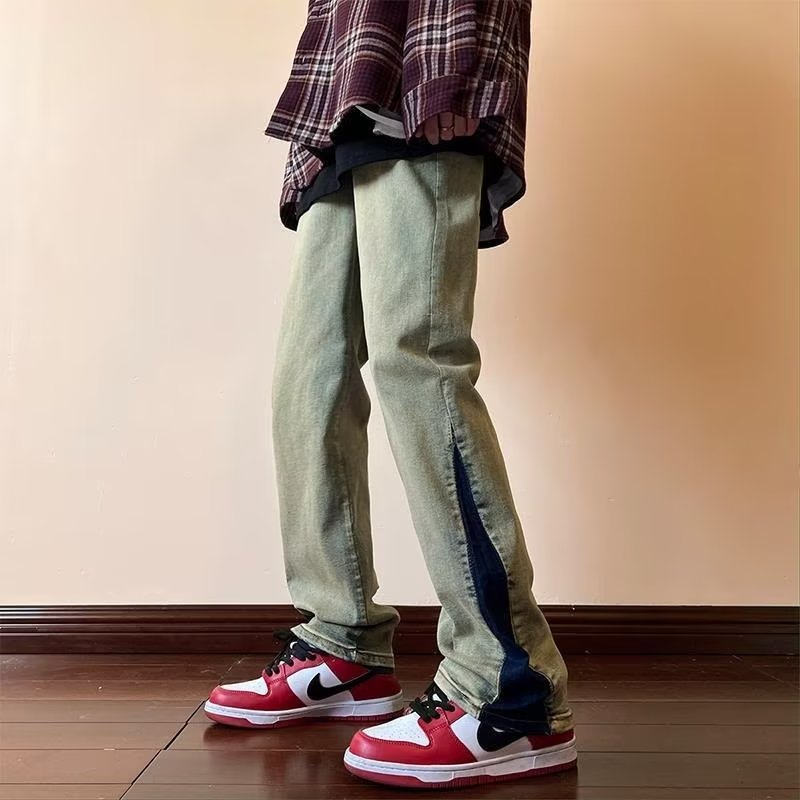 Quần jeans Ống Rộng Thời Trang Cá Tính Cho Nam