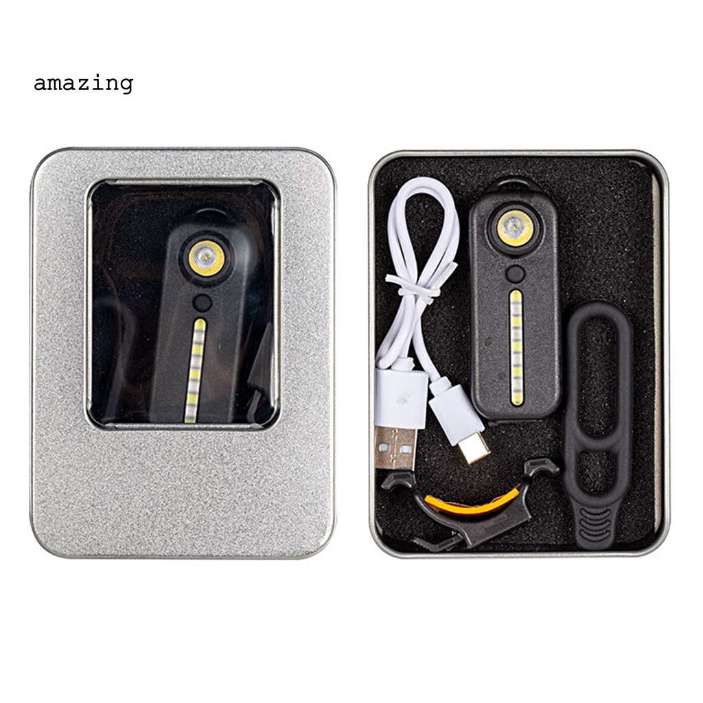 1 Bộ Đèn An Toàn 4 Kiểu Sạc USB 5 Tốc Độ Cao Cho Xe Đạp MTB
