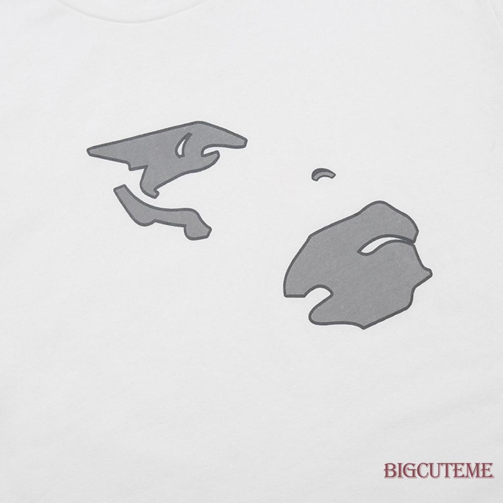 Áo Thun Crop Top Tay Ngắn Cổ Tròn Màu Phản Quang Thời Trang Mùa Hè Cho Nữ