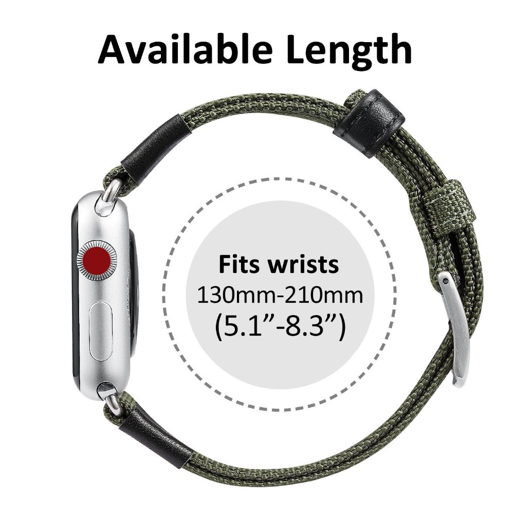 Dây Đeo Nylon Thể Thao Cho Đồng Hồ Thông Minh Apple Watch Ultra 49mm 40mm 44mm 42mm 38 iWatch series 8 7 6 se 5 4 3 2 45mm 41mm