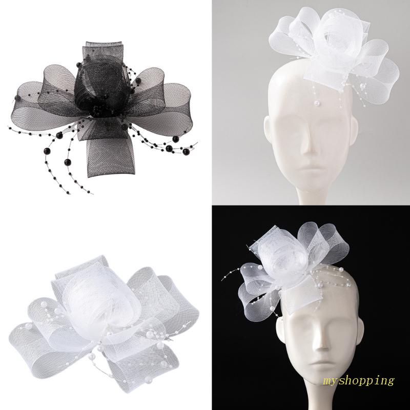 Ivy Băng Đô Cài Tóc Dạng Lưới Dành Cho Cô Dâu