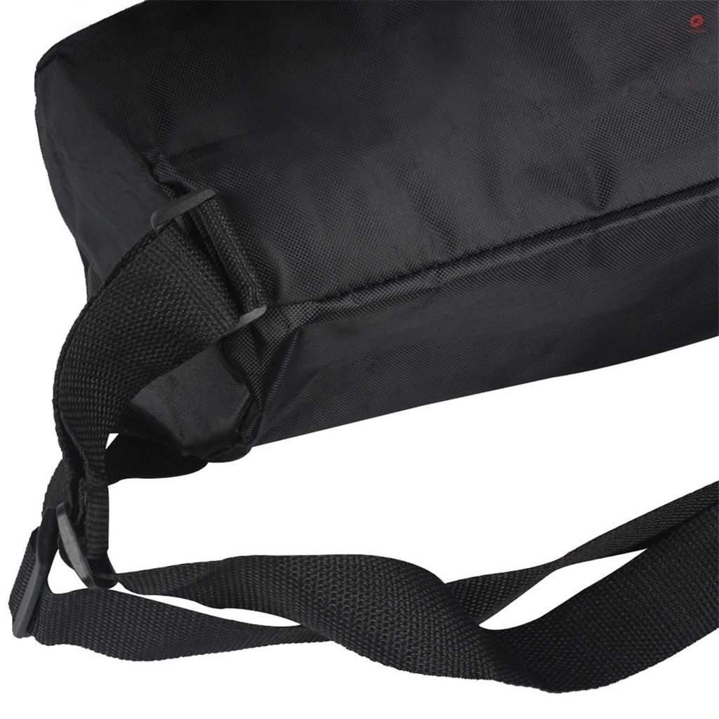 Túi Xách Vải Oxford Chống Thấm Nước Màu Đen 8 Inch Họa Tiết Djembe Châu Phi Độc Đáo