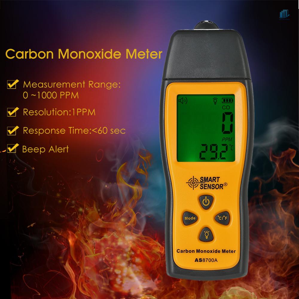 Máy Đo Nồng Độ Khí Gas Thông Minh Cầm Tay Màn Hình LCD 0-1000ppm